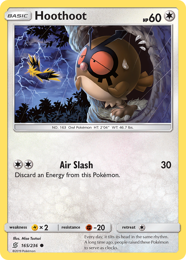 Hoothoot (165/236) [Sun & Moon: Unified Minds] | Good Games Morley