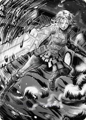 Nahiri, the Unforgiving 2 Art Card [Phyrexia: All Will Be One Art Series] | Good Games Morley