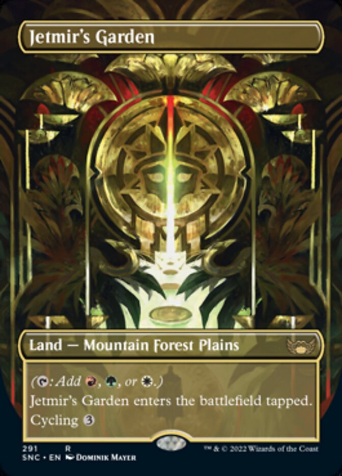 Jetmir's Garden (Borderless Alternate Art) [Streets of New Capenna] | Good Games Morley