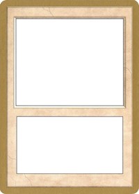 2002 World Championship Blank Card [World Championship Decks 2002] | Good Games Morley