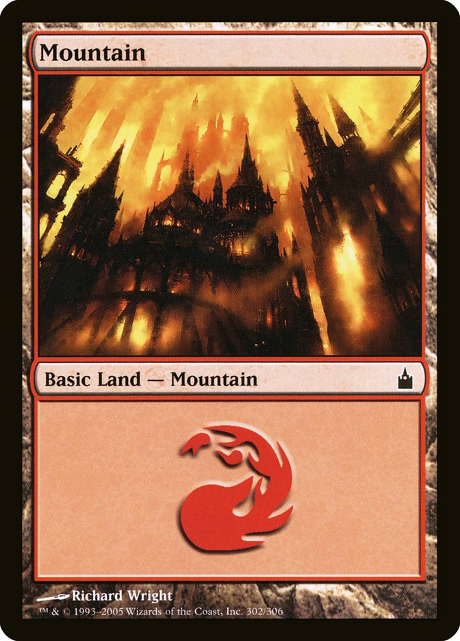 Mountain (302) [Ravnica: City of Guilds] | Good Games Morley