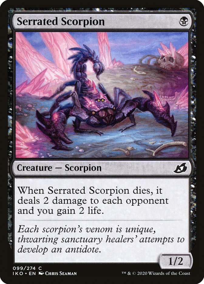 Serrated Scorpion [Ikoria: Lair of Behemoths] | Good Games Morley