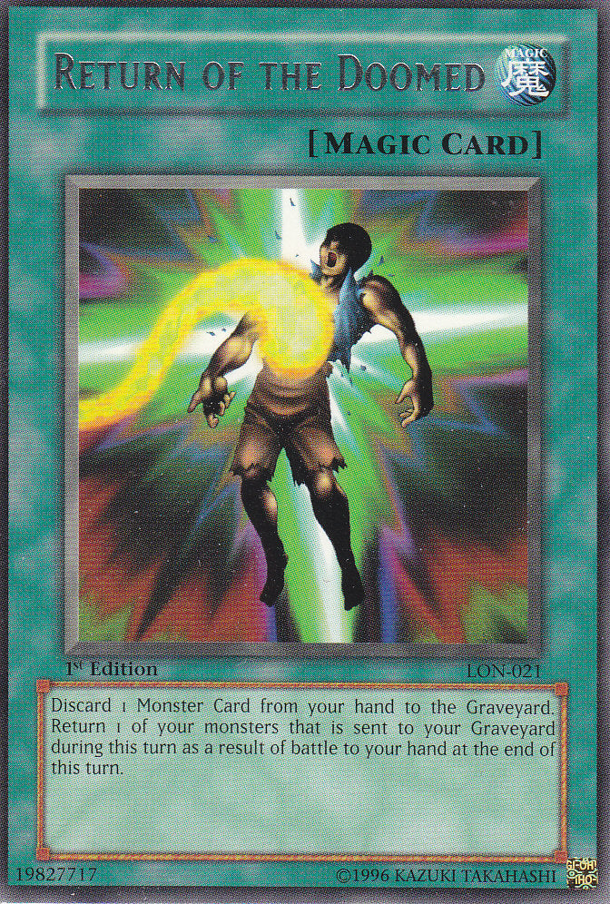 Return of the Doomed [LON-021] Rare | Good Games Morley