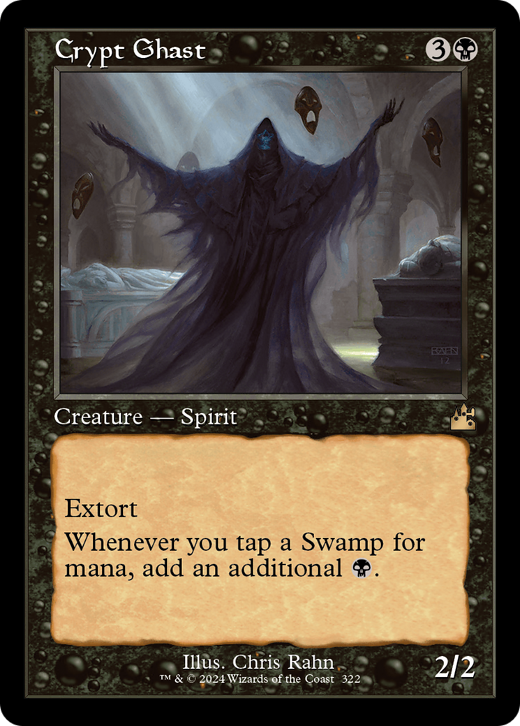 Crypt Ghast (Retro Frame) [Ravnica Remastered] | Good Games Morley