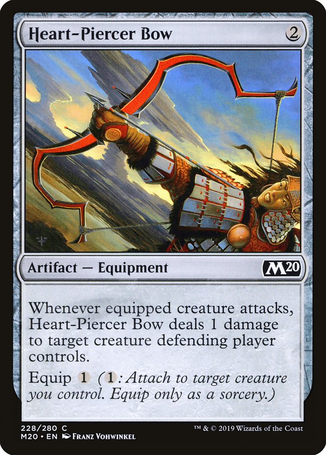 Heart-Piercer Bow [Core Set 2020] | Good Games Morley