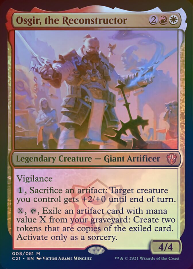 Osgir, the Reconstructor (Display Commander) [Commander 2021] | Good Games Morley