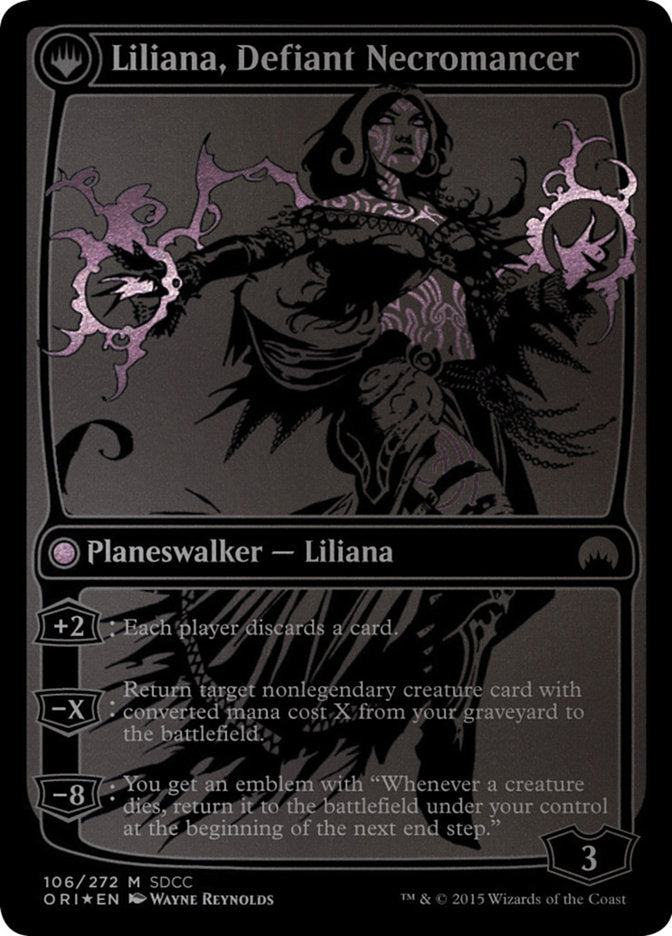 Liliana, Heretical Healer // Liliana, Defiant Necromancer [San Diego Comic-Con 2015] | Good Games Morley