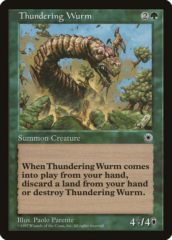 Thundering Wurm [Portal] | Good Games Morley