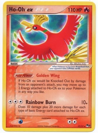 Ho-Oh ex (17/17) (Non-Holo) [POP Series 3] | Good Games Morley