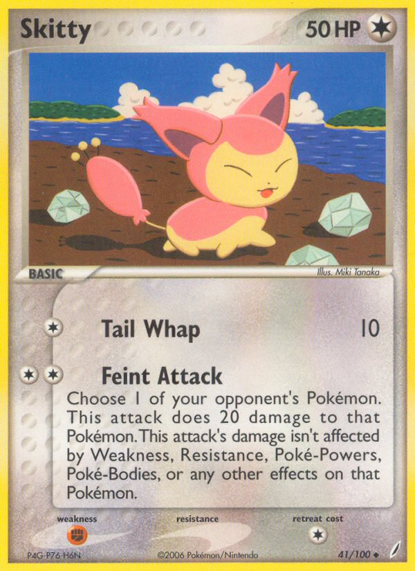 Skitty (41/100) [EX: Crystal Guardians] | Good Games Morley
