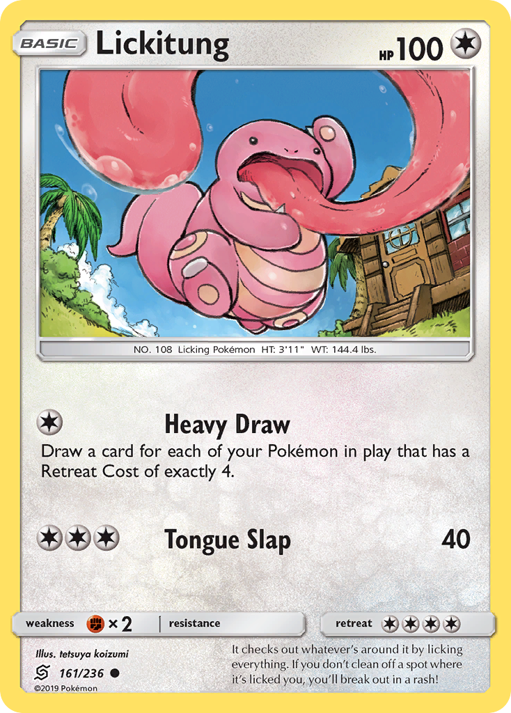 Lickitung (161/236) [Sun & Moon: Unified Minds] | Good Games Morley