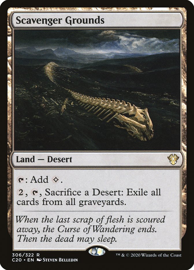 Scavenger Grounds [Commander 2020] | Good Games Morley