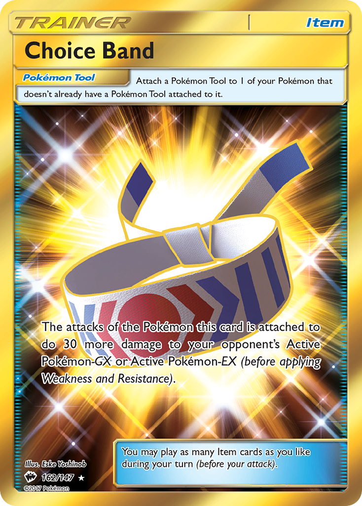 Choice Band (162/147) [Sun & Moon: Burning Shadows] | Good Games Morley