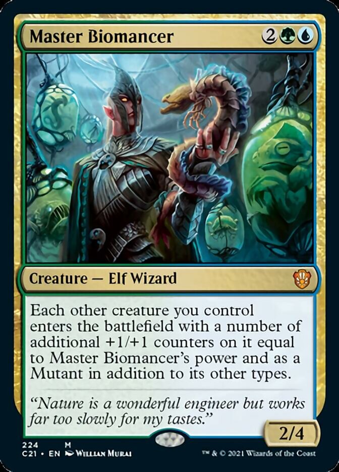Master Biomancer [Commander 2021] | Good Games Morley