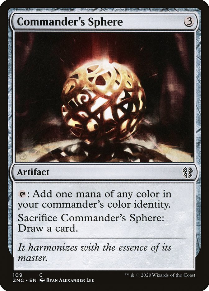 Commander's Sphere [Zendikar Rising Commander] | Good Games Morley