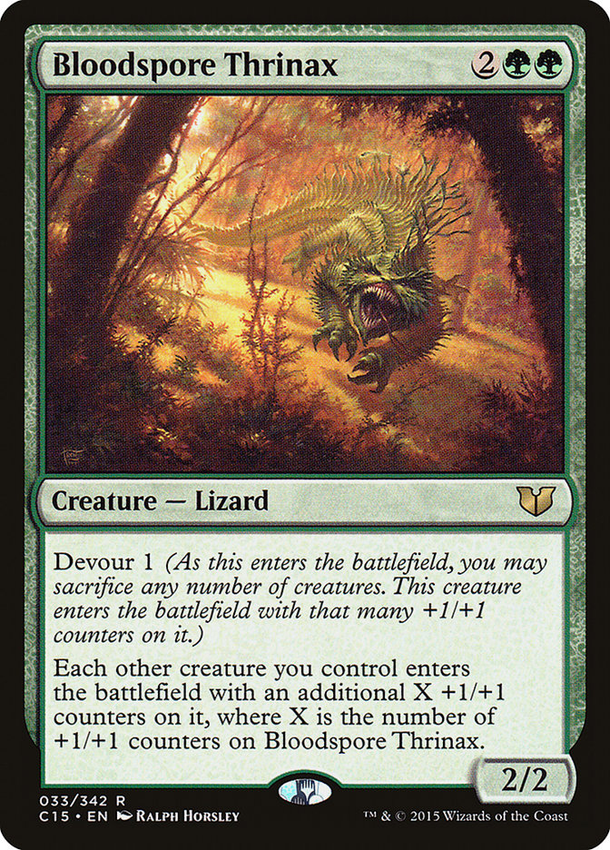 Bloodspore Thrinax [Commander 2015] | Good Games Morley