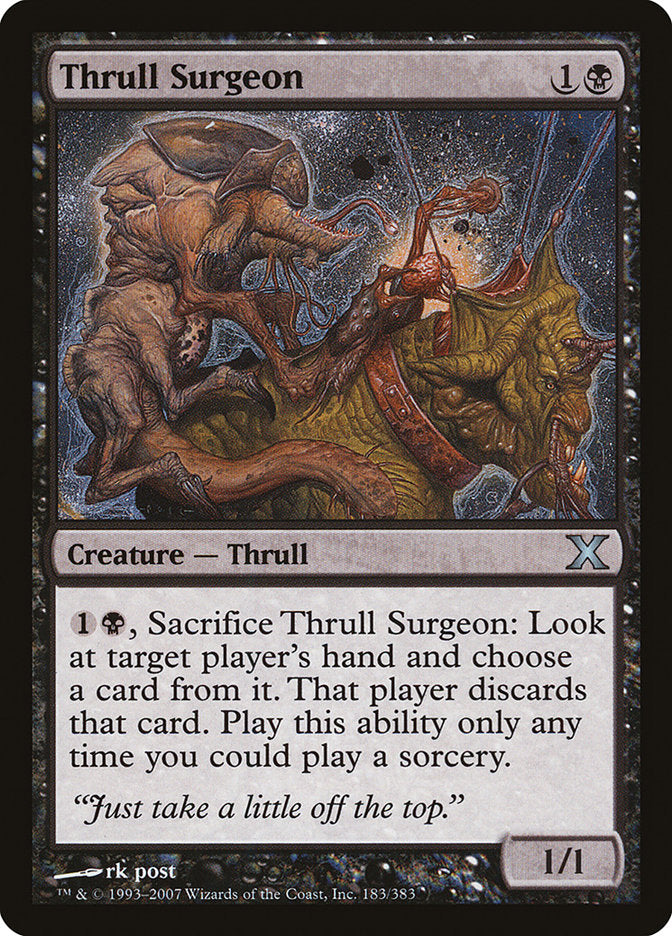 Thrull Surgeon [Tenth Edition] | Good Games Morley