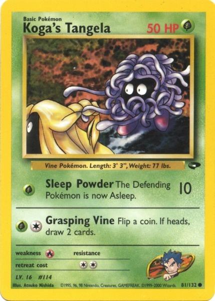 Koga's Tangela (81/132) [Gym Challenge Unlimited] | Good Games Morley