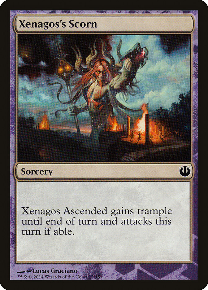 Xenagos's Scorn [Journey into Nyx Defeat a God] | Good Games Morley