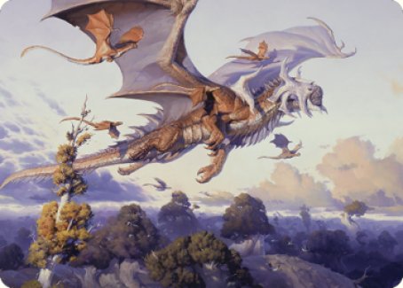 Rith, Liberated Primeval Art Card [Dominaria United Art Series] | Good Games Morley