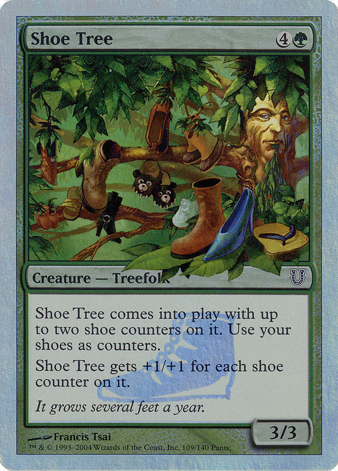 Shoe Tree (Alternate Foil) [Unhinged] | Good Games Morley