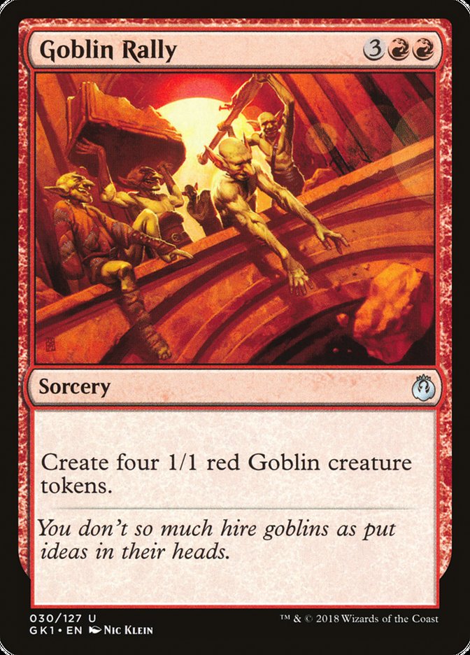 Goblin Rally [Guilds of Ravnica Guild Kit] | Good Games Morley