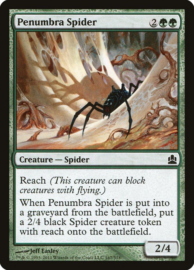 Penumbra Spider [Commander 2011] | Good Games Morley