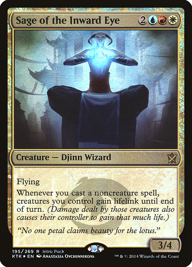 Sage of the Inward Eye (Intro Pack) [Khans of Tarkir Promos] | Good Games Morley