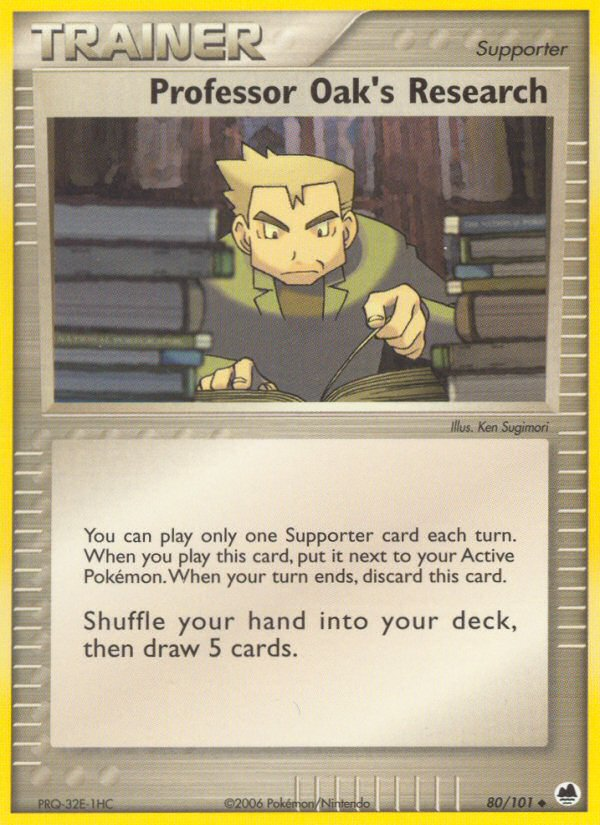 Professor Oak's Research (80/101) [EX: Dragon Frontiers] | Good Games Morley