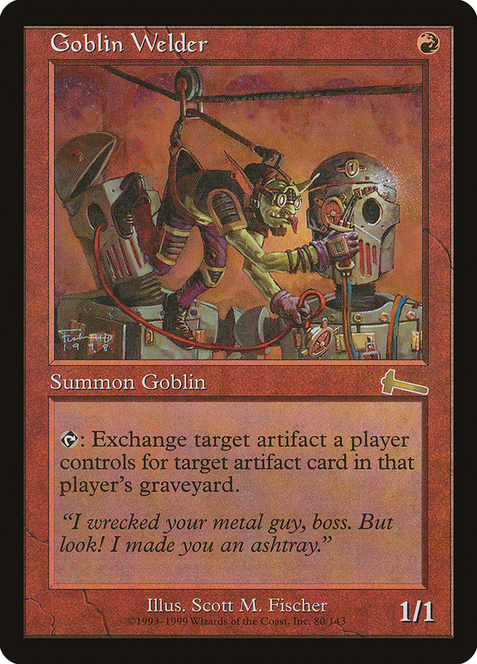 Goblin Welder [Urza's Legacy] | Good Games Morley