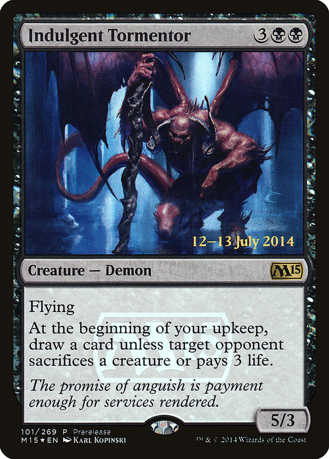 Indulgent Tormentor [Magic 2015 Prerelease Promos] | Good Games Morley