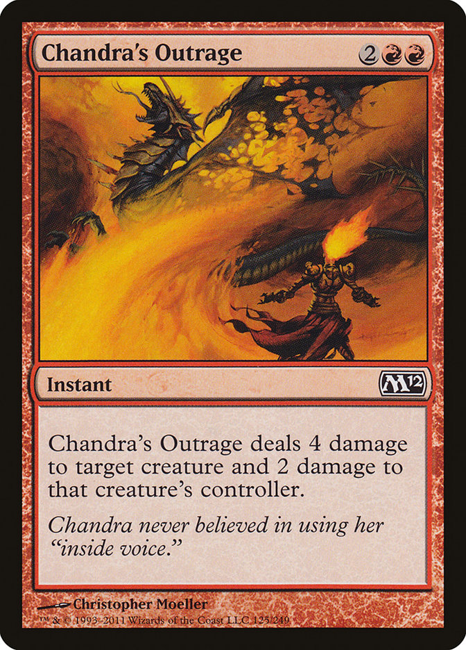 Chandra's Outrage [Magic 2012] | Good Games Morley