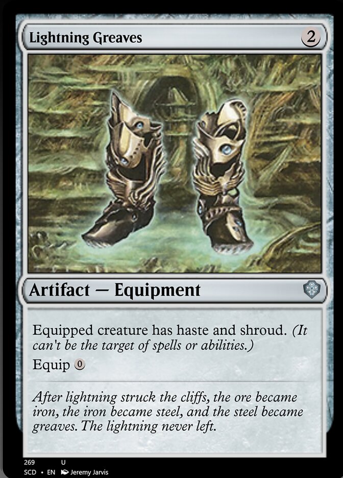 Lightning Greaves [Starter Commander Decks] | Good Games Morley