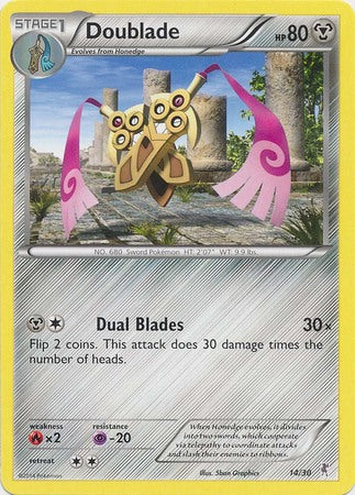 Doublade (14/30) [XY: Trainer Kit 1 - Bisharp] | Good Games Morley