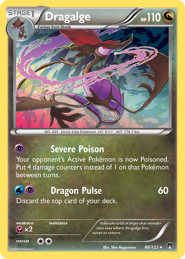 Dragalge (86/122) [XY: BREAKpoint] | Good Games Morley