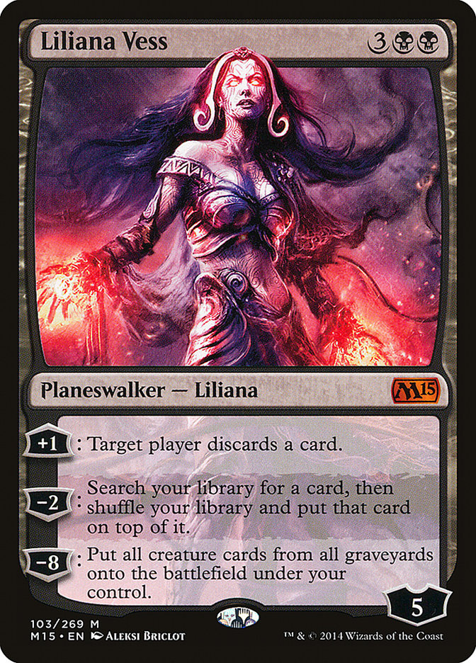 Liliana Vess [Magic 2015] | Good Games Morley