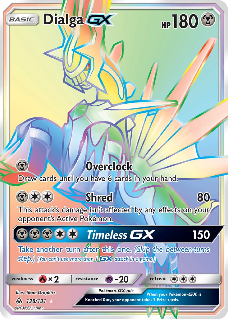 Dialga GX (138/131) [Sun & Moon: Forbidden Light] | Good Games Morley
