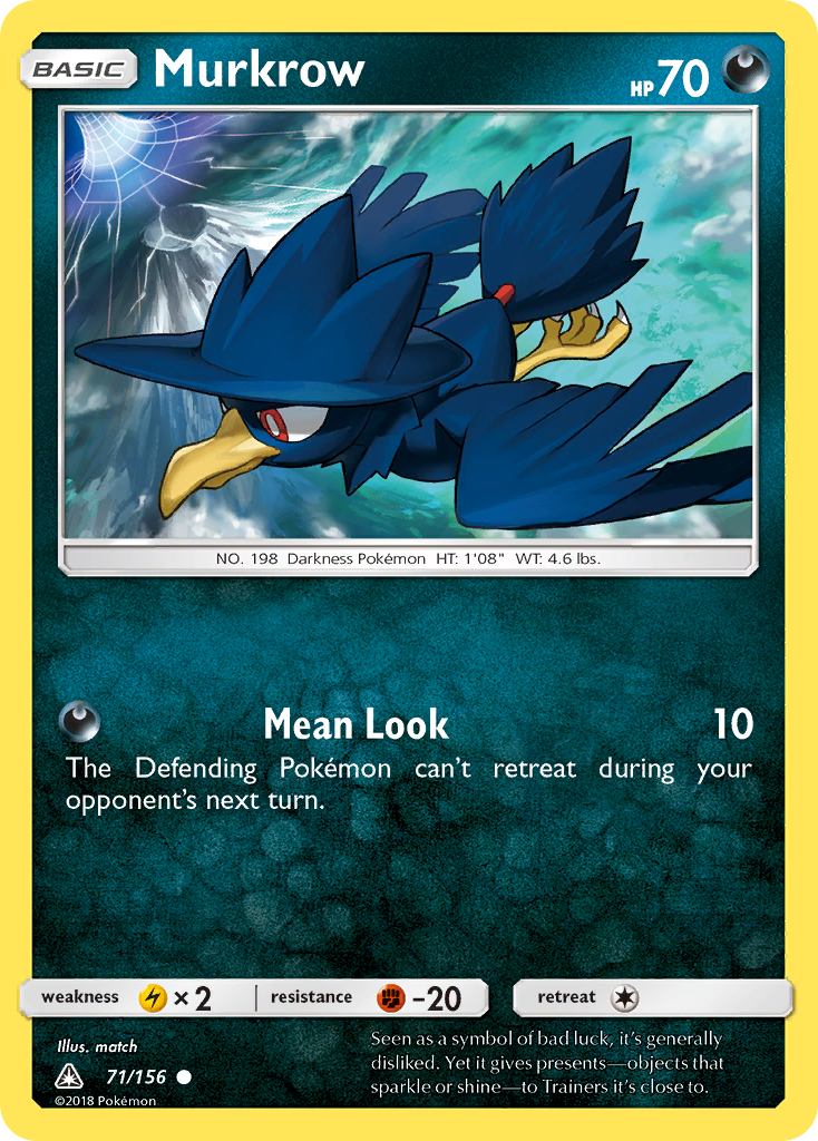 Murkrow (71/156) [Sun & Moon: Ultra Prism] | Good Games Morley