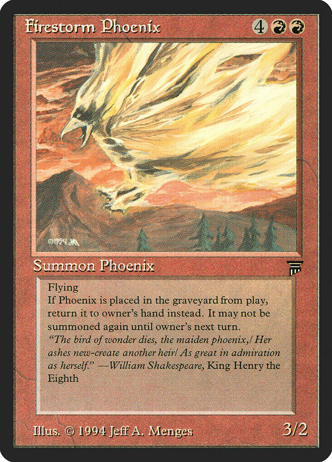 Firestorm Phoenix [Legends] | Good Games Morley