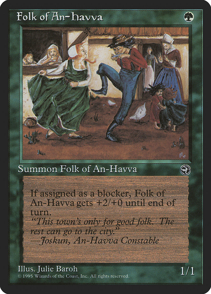 Folk of An-Havva (Joskun Flavor Text) [Homelands] | Good Games Morley