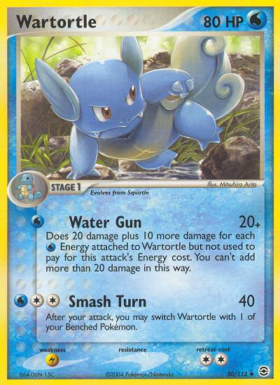 Wartortle (50/112) [EX: FireRed & LeafGreen] | Good Games Morley