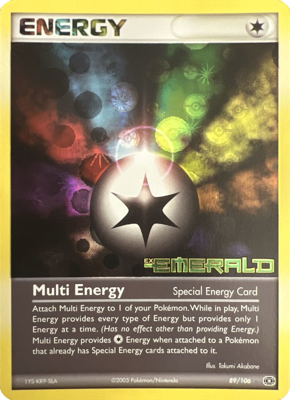 Multi Energy (89/106) (Stamped) [EX: Emerald] | Good Games Morley
