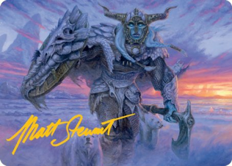 Frost Giant Art Card (Gold-Stamped Signature) [Dungeons & Dragons: Adventures in the Forgotten Realms Art Series] | Good Games Morley