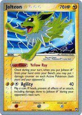 Jolteon Star (101/108) (Legendary Ascent - Tom Roos) [World Championships 2007] | Good Games Morley