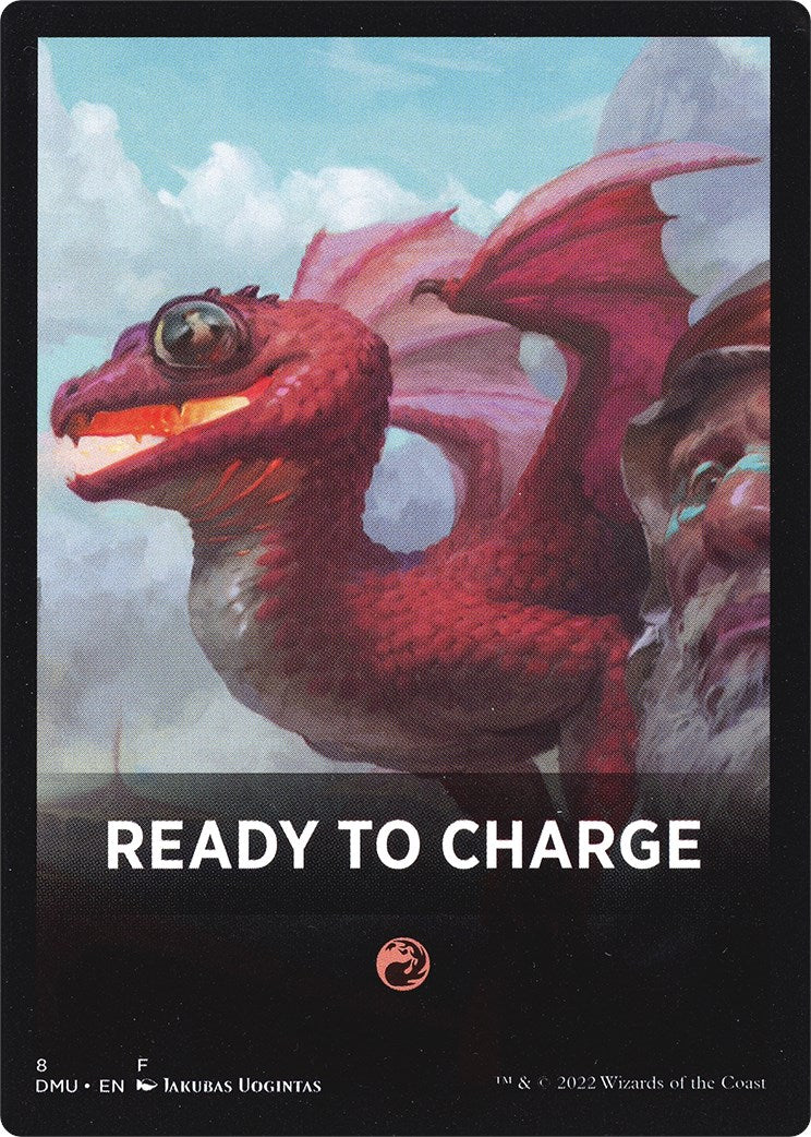 Ready to Charge Theme Card [Dominaria United Tokens] | Good Games Morley