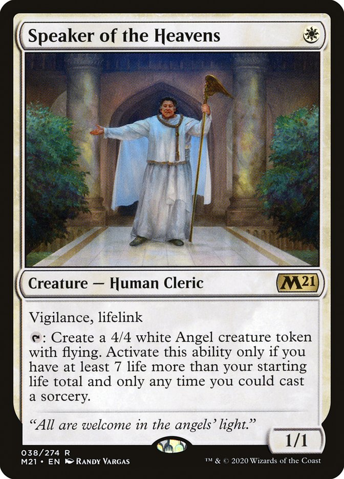 Speaker of the Heavens [Core Set 2021] | Good Games Morley