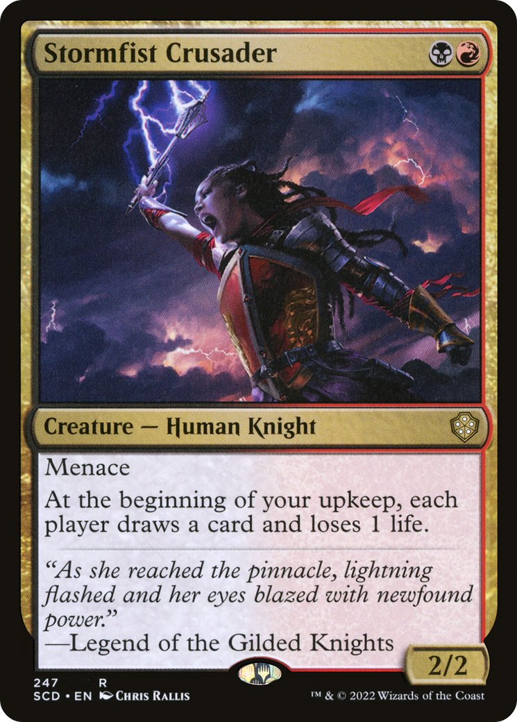 Stormfist Crusader [Starter Commander Decks] | Good Games Morley