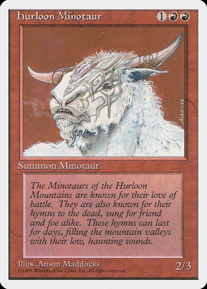 Hurloon Minotaur [Fourth Edition] | Good Games Morley