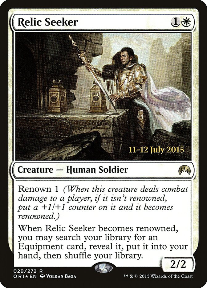 Relic Seeker [Magic Origins Prerelease Promos] | Good Games Morley