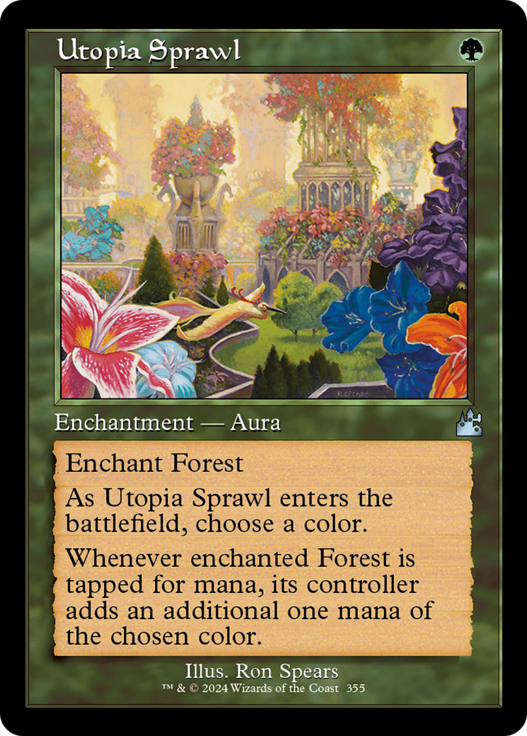 Utopia Sprawl (Retro Frame) [Ravnica Remastered] | Good Games Morley